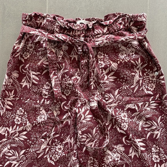 Scotch and soda cropped pants with waist tie - Picture 3 of 14